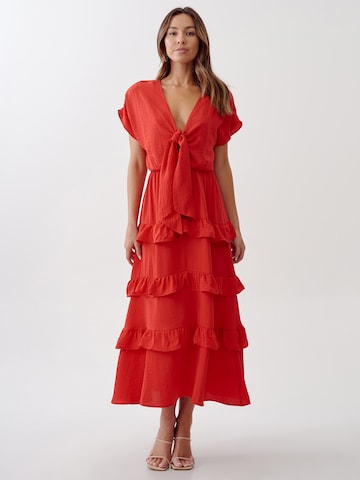 Tussah Φόρεμα σε κόκκινο