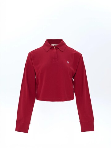 NOWIHT Shirt 'Ottilie'‌ in Rot: Vorderseite