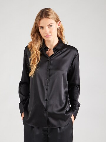 Camicia da donna 'Jade' di rosemunde in nero: frontale