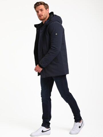 Gabbiano Winterparka 'modern winter Magnetic' in Blau