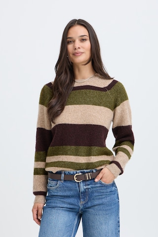 b.young Sweater in Mixed colours: front