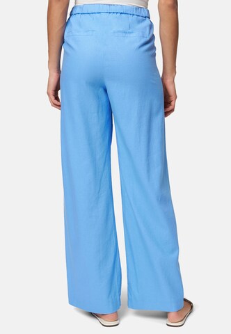 zero Wide leg Broek in Blauw