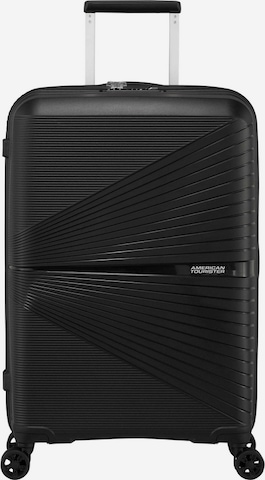 American Tourister Trolley 'Airconic Spinner' in Schwarz: Vorderseite