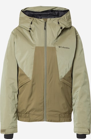 Veste outdoor COLUMBIA en vert : devant