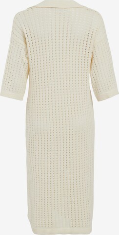 VILA Knit dress 'Jannie' in Beige