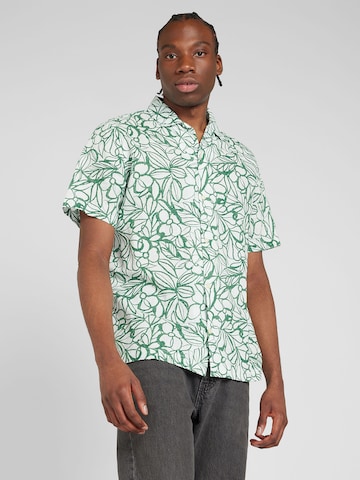 GAP Regular Fit Skjorte i grøn: forside