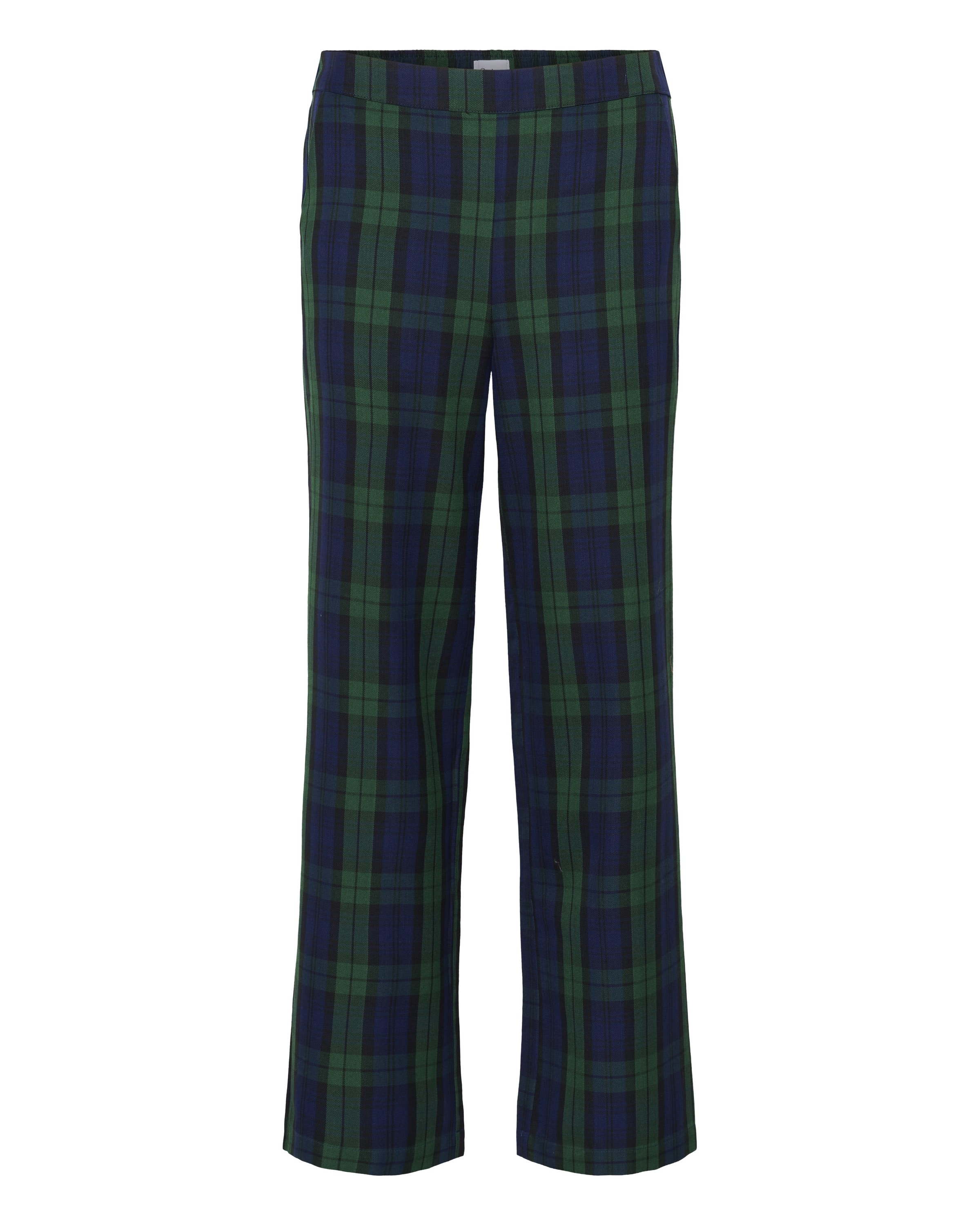 SAINT TROPEZ Wide Leg Bukser i blandingsfarvet: forside