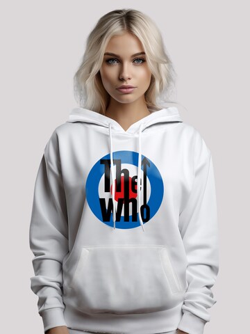 F4NT4STIC Sweatshirt 'The Who Target Classic' in Weiß