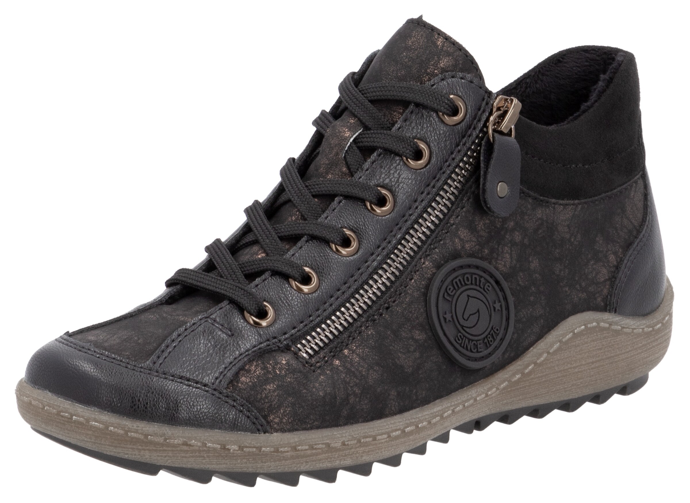 REMONTE Ankle boots in Black: front