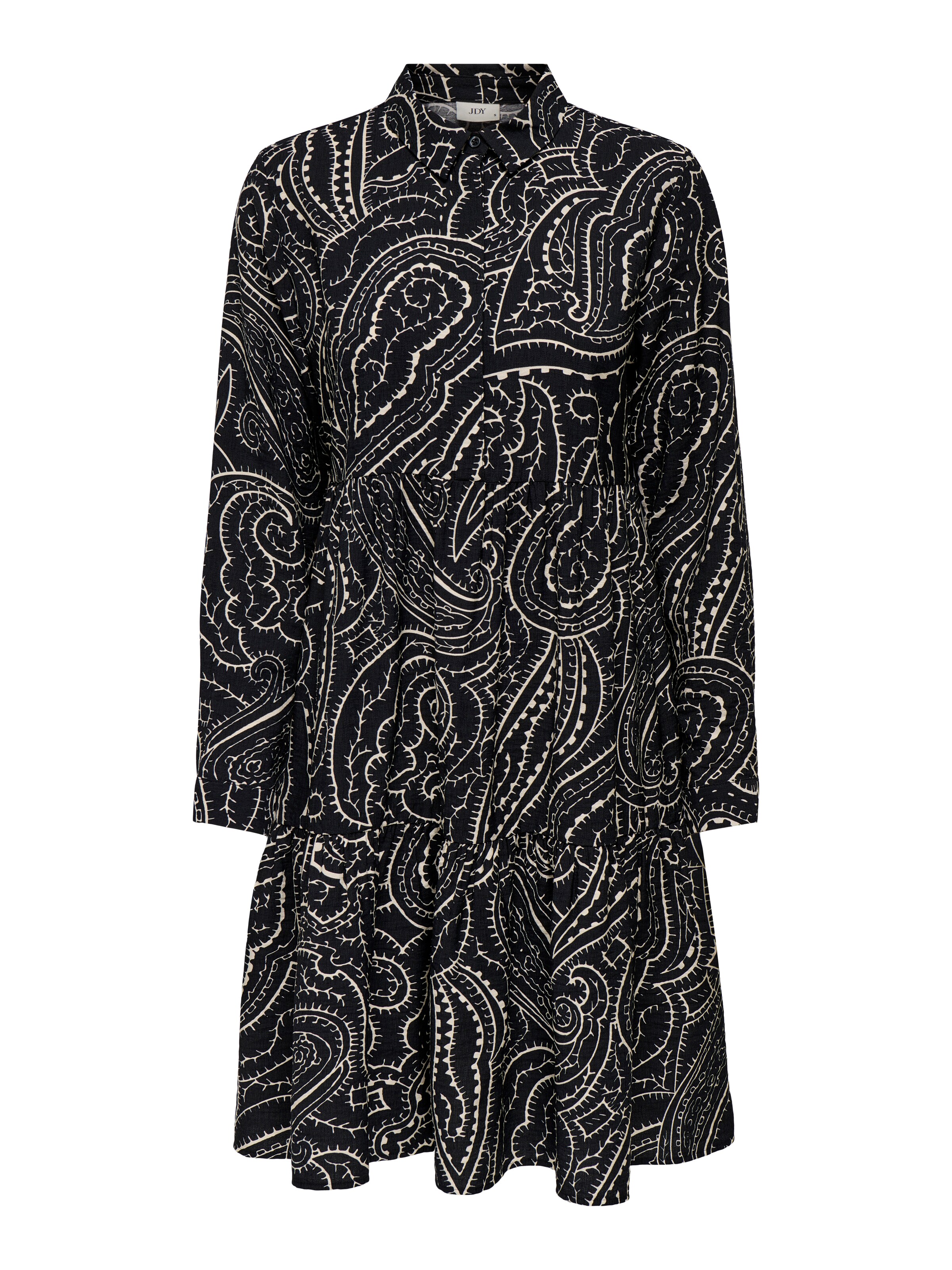 melns JDY Blūžkleita 'JDYPEPPER': no priekšpuses