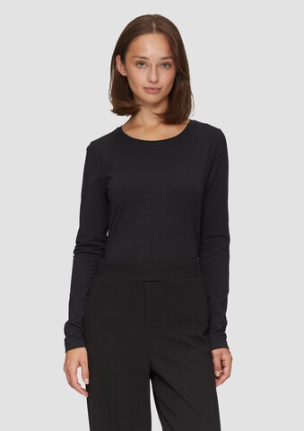 s.Oliver Shirt in Schwarz: Vorderseite