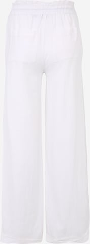 Dorothy Perkins Tall Široke hlačnice Hlače | bela barva