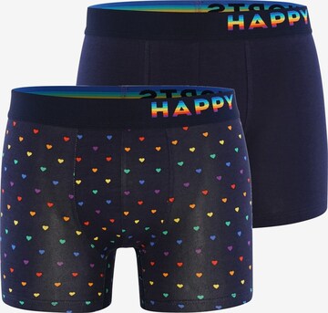 Boxers ' Trunks #2 ' Happy Shorts en bleu : devant