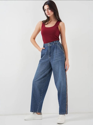 Wide leg Jeans di Bigdart in blu: frontale