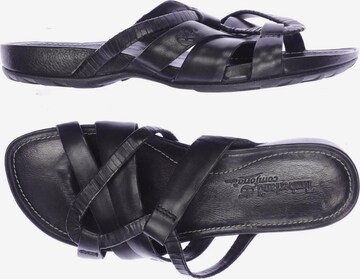 TIMBERLAND Sandalen 36,5 in Schwarz: predná strana