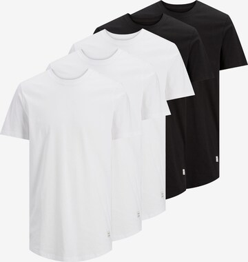 Coupe regular T-Shirt 'Noa' JACK & JONES en noir : devant