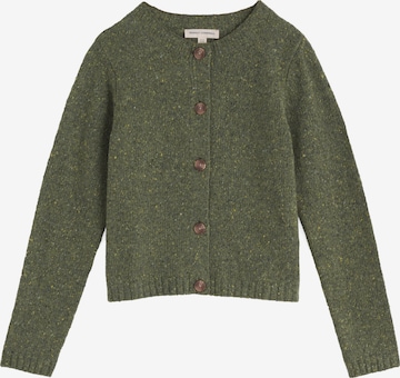 Seasalt Cornwall Gebreid vest 'Dawson Pick' in Groen: voorkant