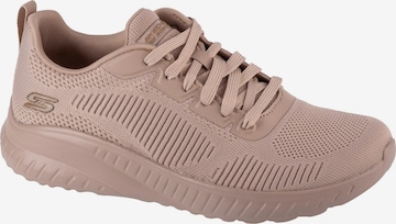 Baskets basses 'Skechers Bobs Squad Chaos - Face Off' SKECHERS en beige : devant