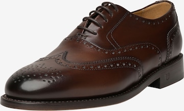 Henry Stevens Lace-Up Shoes 'Ella FBO' in Brown: front