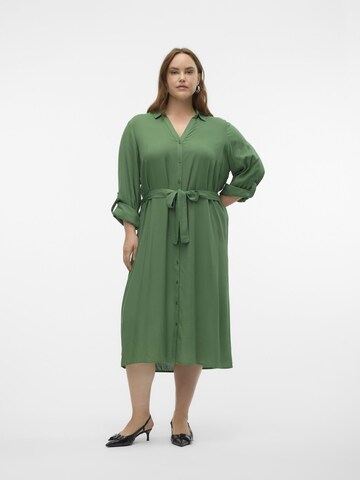 Vero Moda Curve Blusekjole i grøn: forside