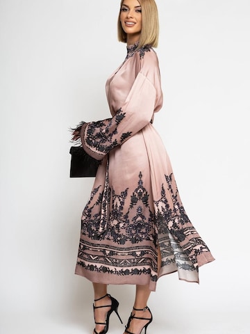 JIORO Oversized jurk 'GRAFFITI POWDER' in Gemengde kleuren