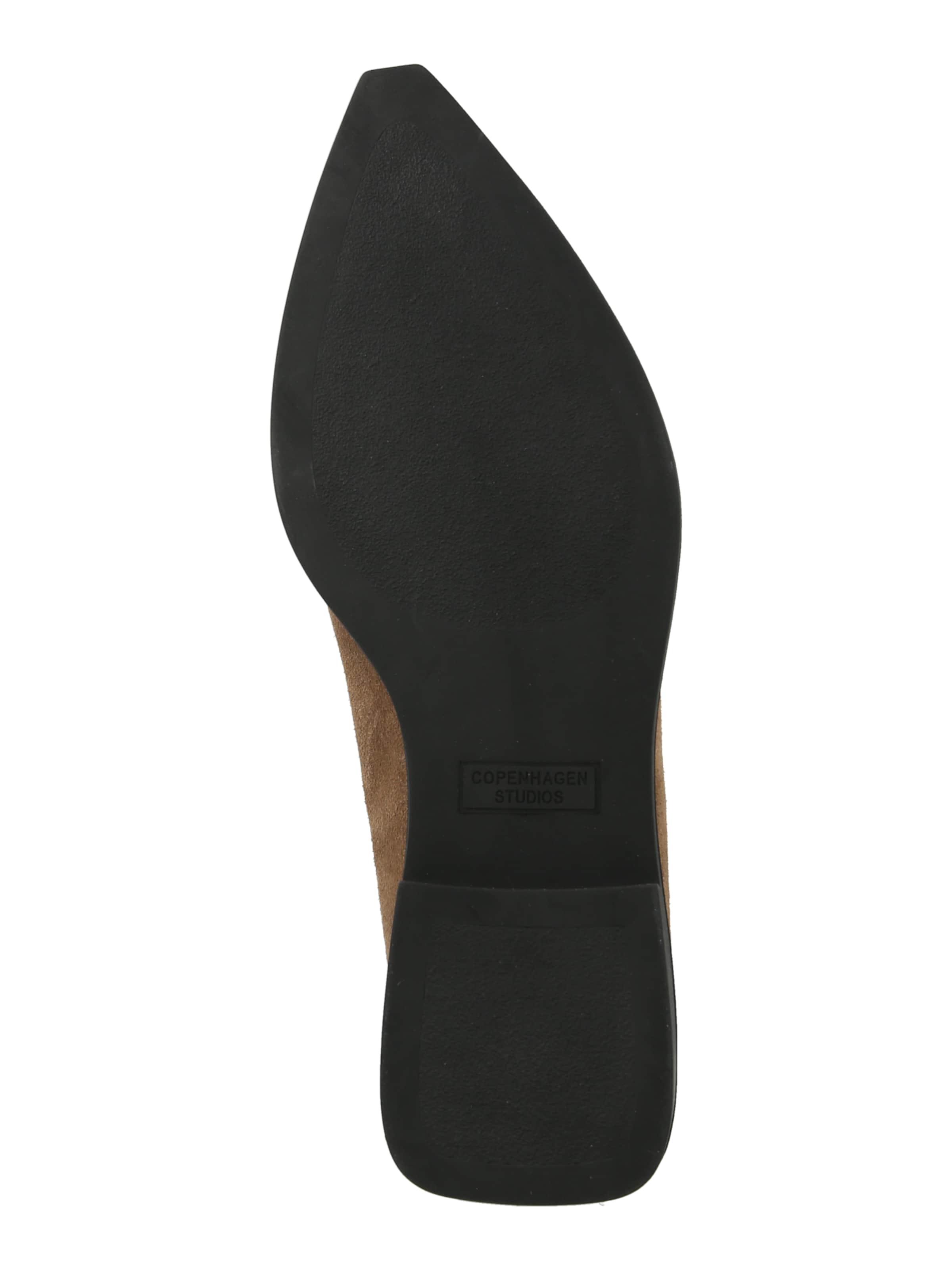 Copenhagen Studios Baleriny '415' w kolorze brązowy