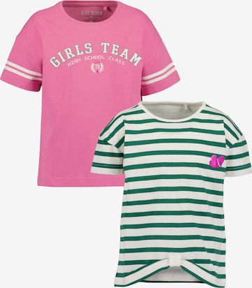 rožinė BLUE SEVEN Marškinėliai: priekis