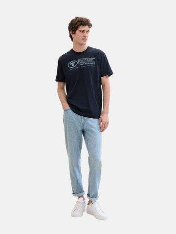 TOM TAILOR T-Shirt in Blau