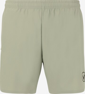 Virtus Regular Workout Pants 'SPIER' in Brown: front