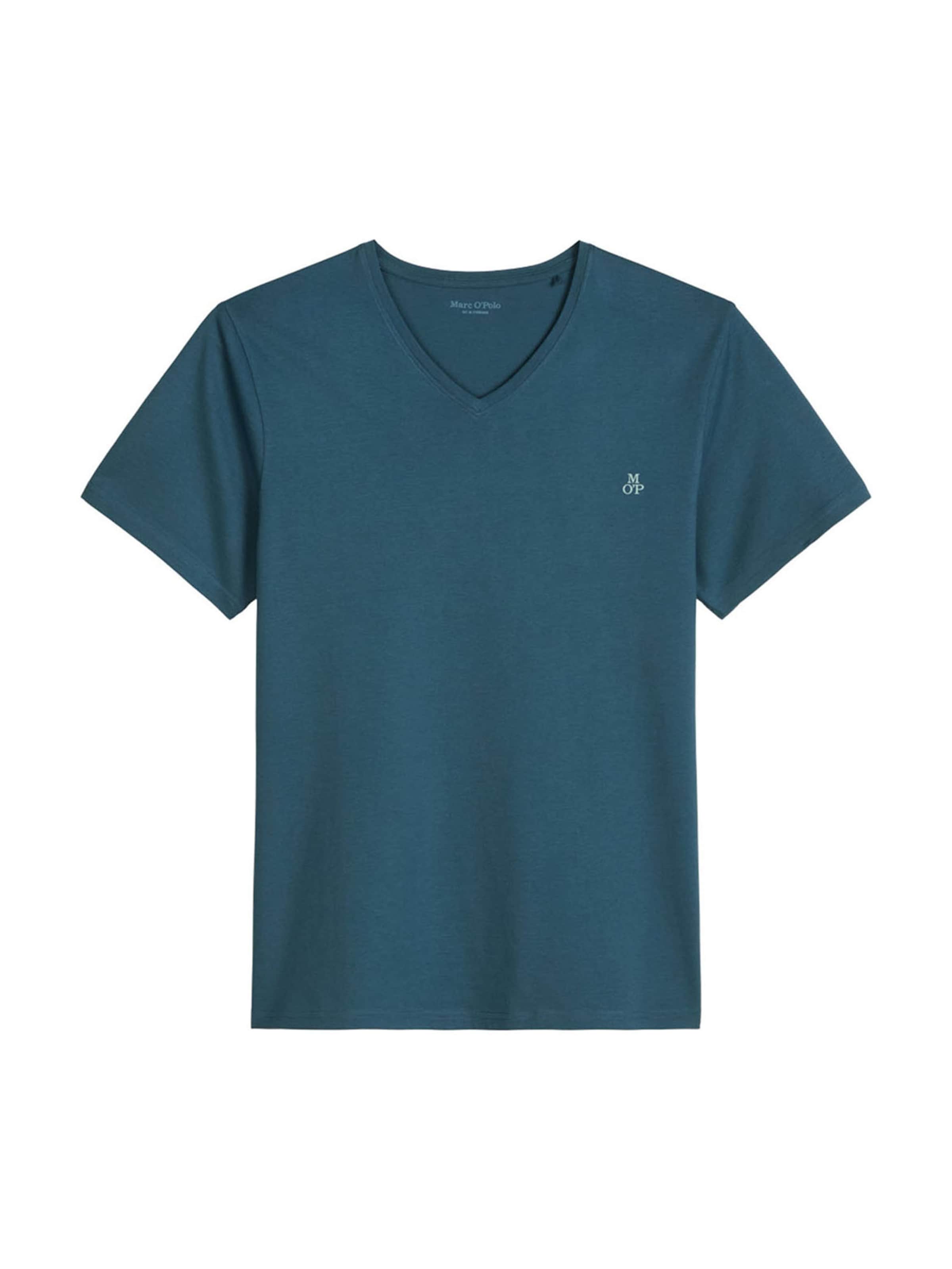 Marc O'Polo T-Shirt ' Mix N Match ' en L en bleu nuit / pétrole, Vue avec produit