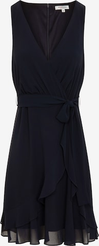 Robe de cocktail Morgan en bleu : devant