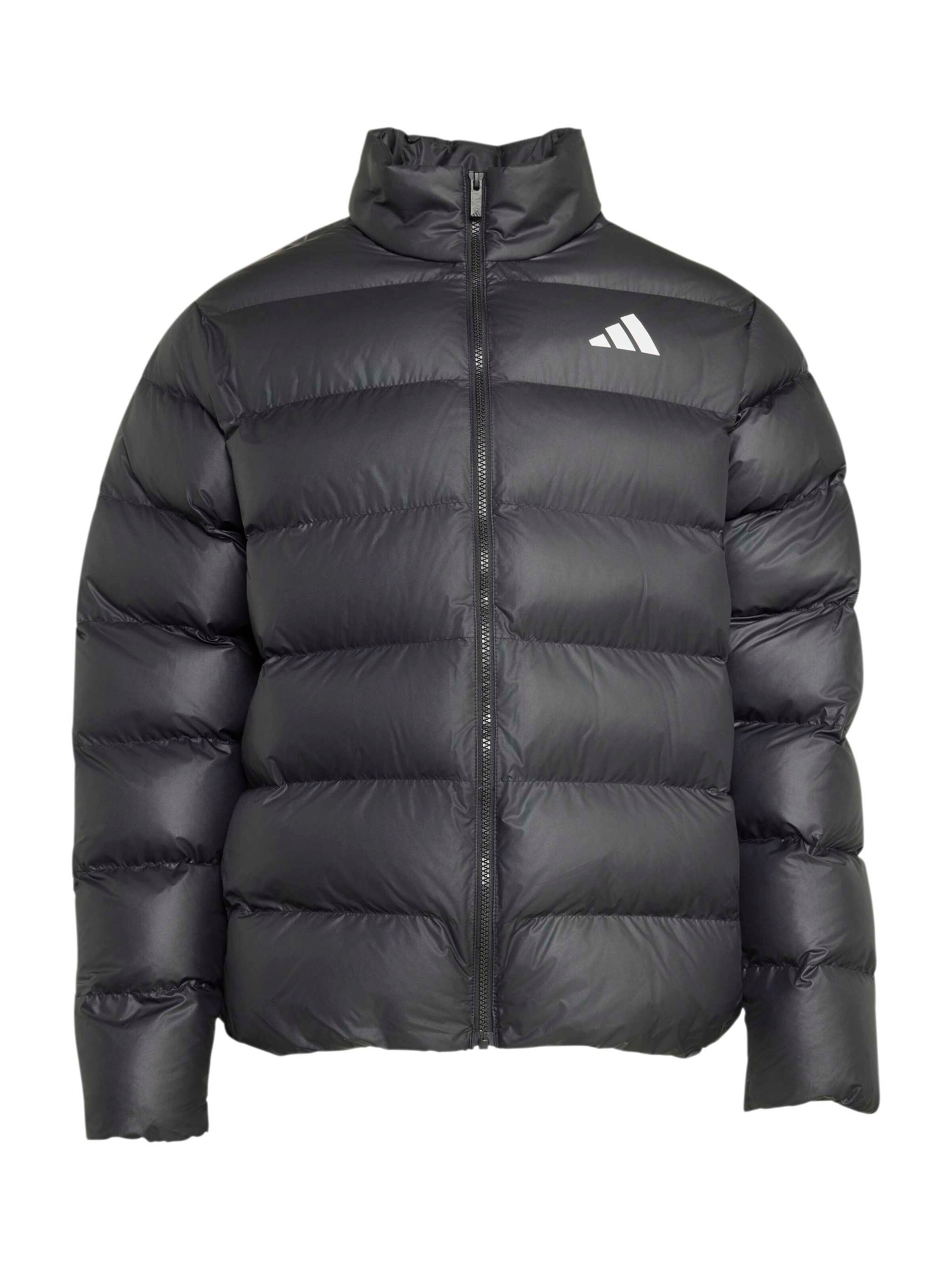 ADIDAS SPORTSWEAR Athletic Jacket 'Ess' in Black: front