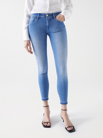 Skinny Jean Salsa Jeans en bleu : devant