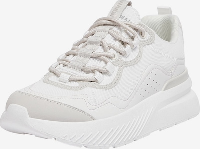 Pull&Bear Platform trainers in Light grey / White, Item view