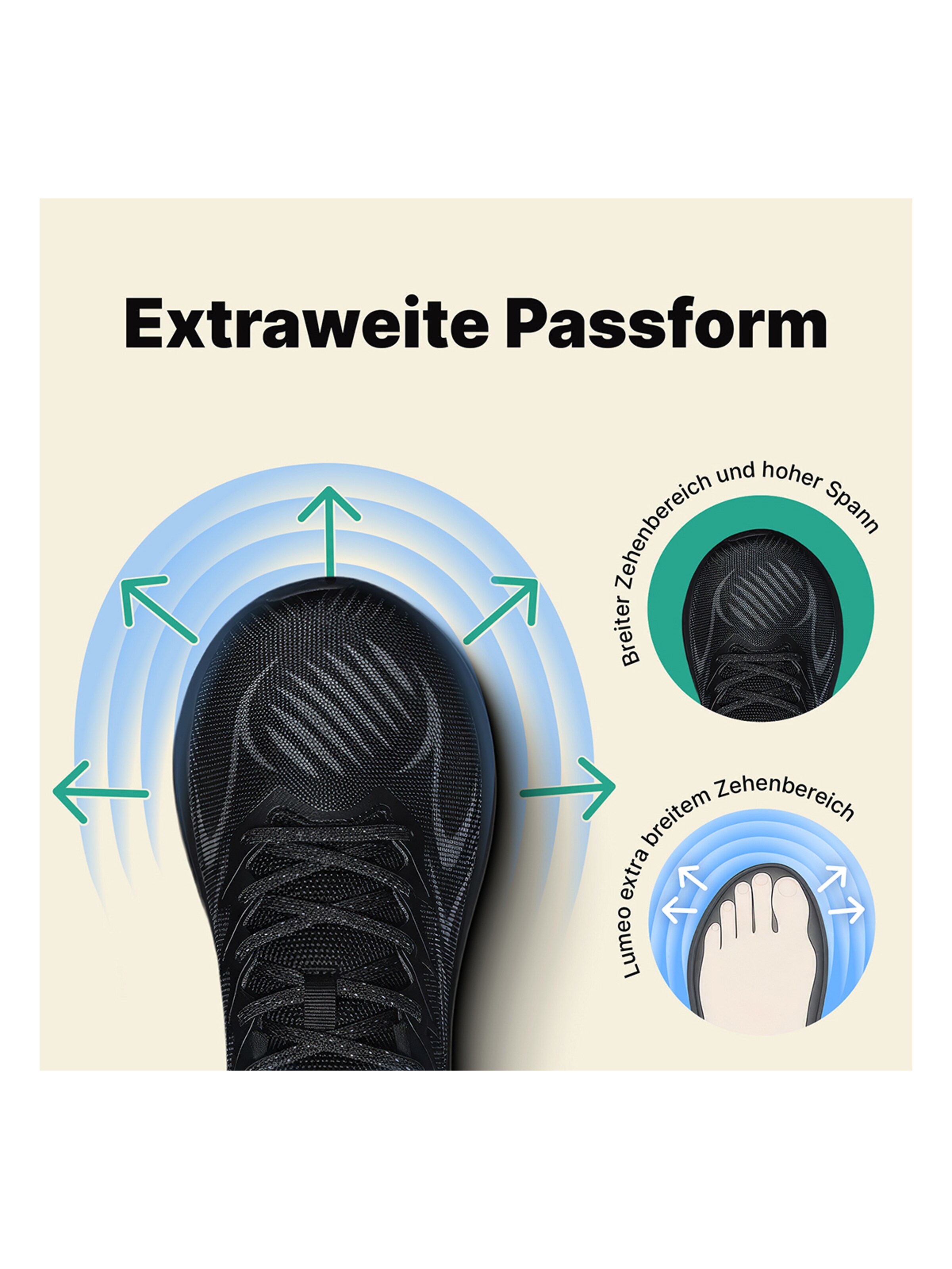 DOTALES Sneaker low 'DOTALES - Lumeo'‌ in Schwarz