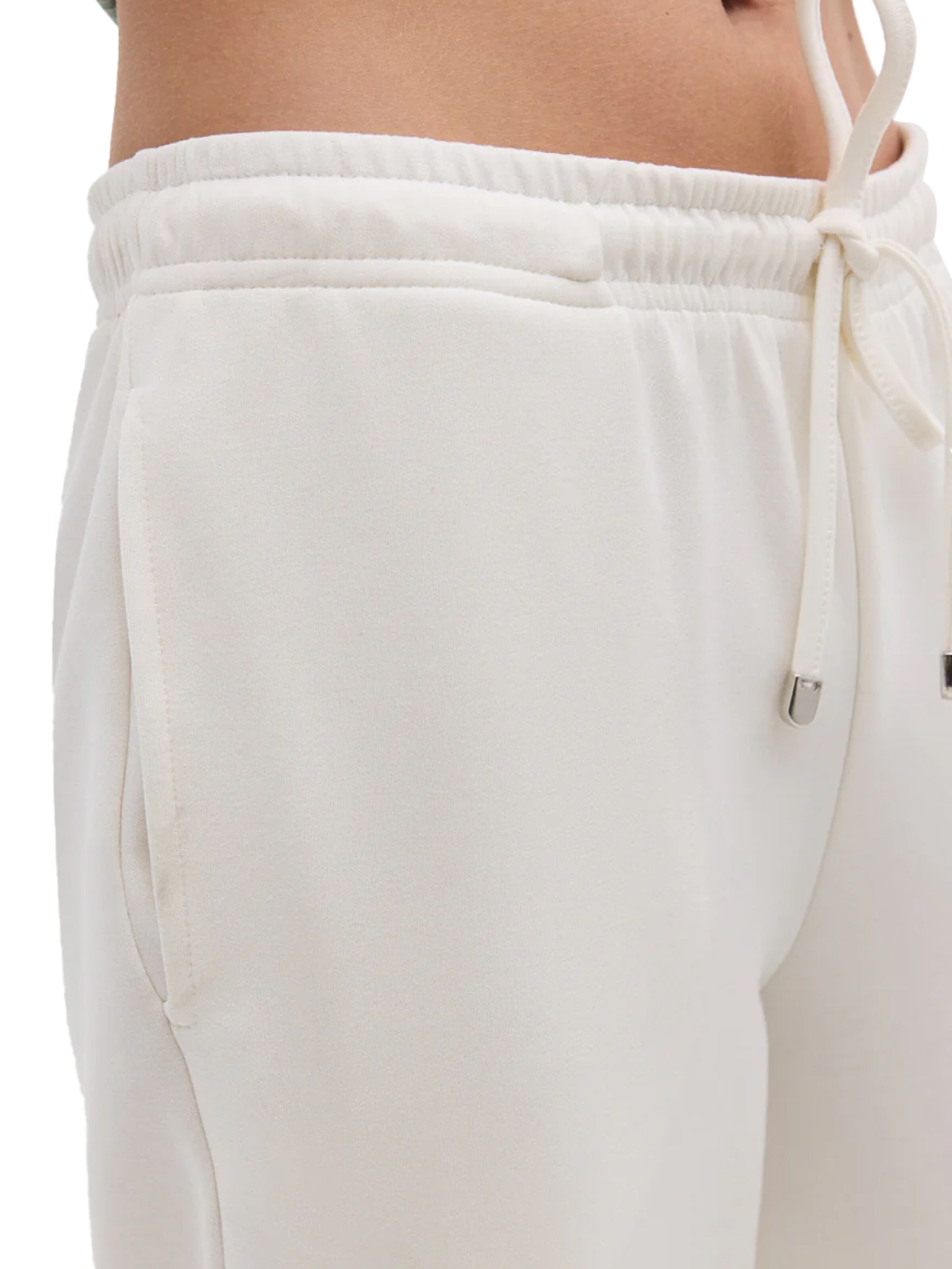 No Matter What Wide Leg Hose in Weiß