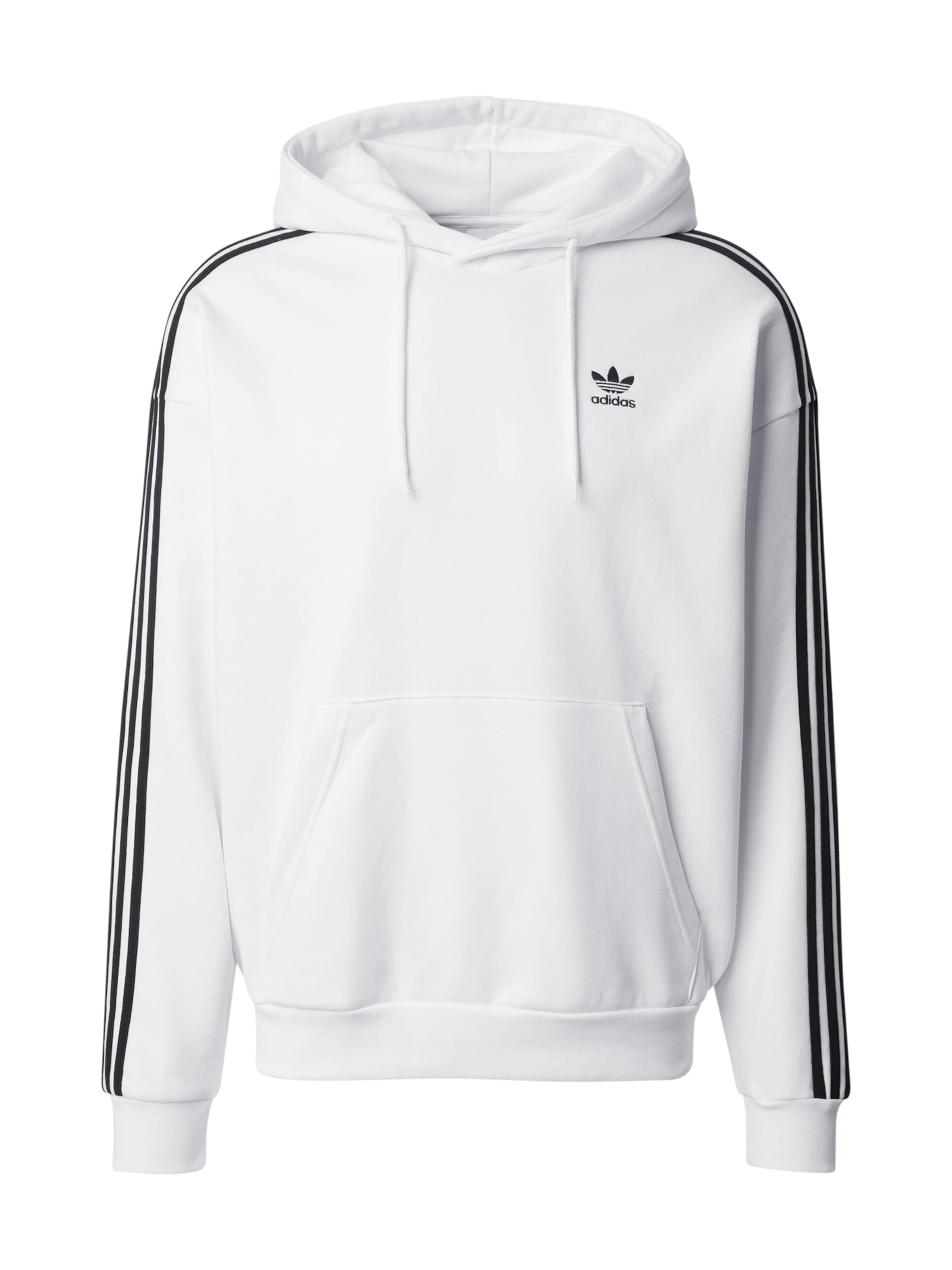 juoda ADIDAS ORIGINALS Megztinis be užsegimo 'Adicolor': priekis