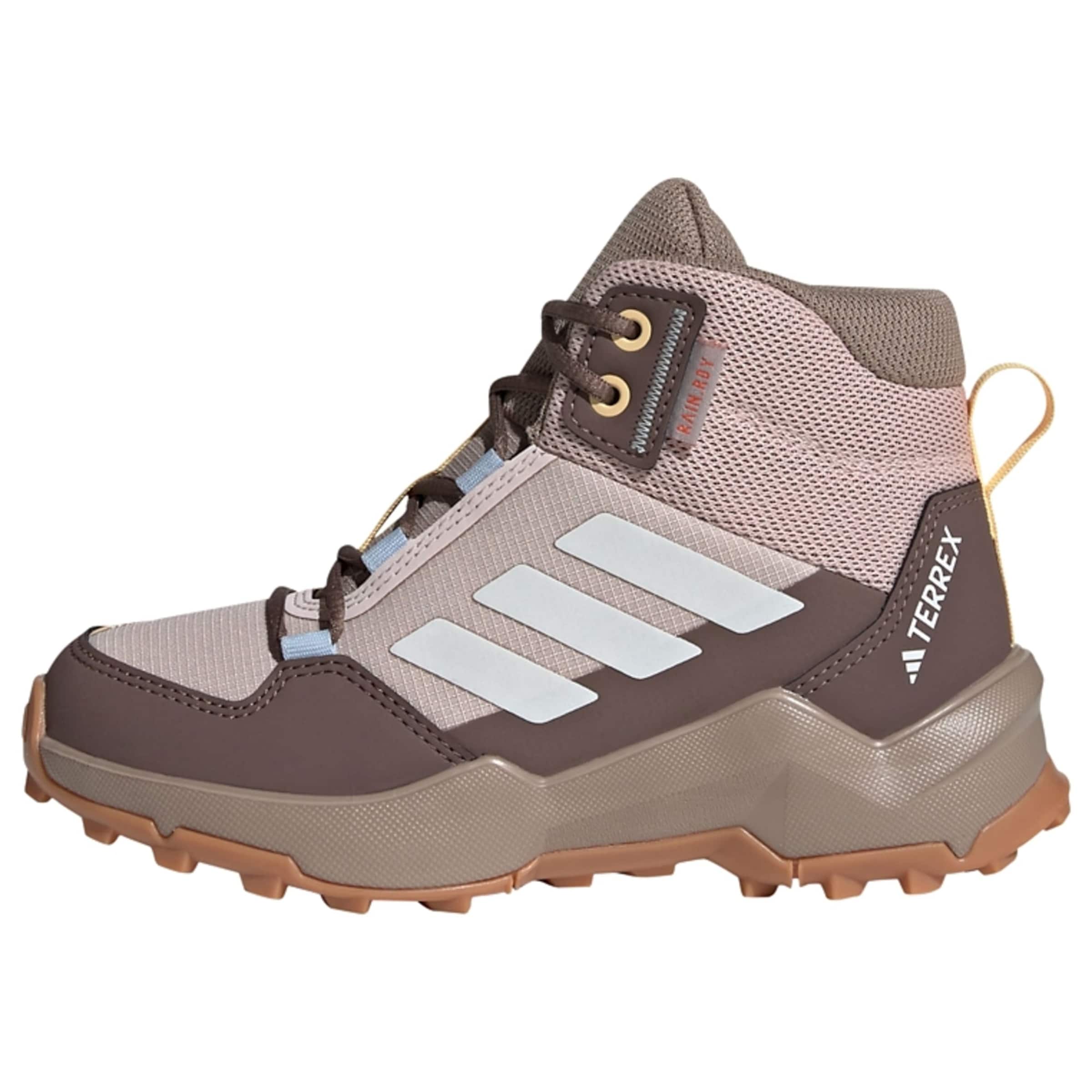 Boots ADIDAS TERREX en rose : devant
