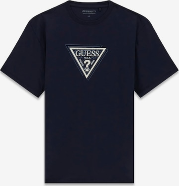 GUESS T-Shirt in Blau: Vorderseite