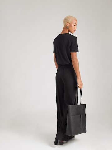 Wide Leg Pantalon 'CORALIE' MAC en noir