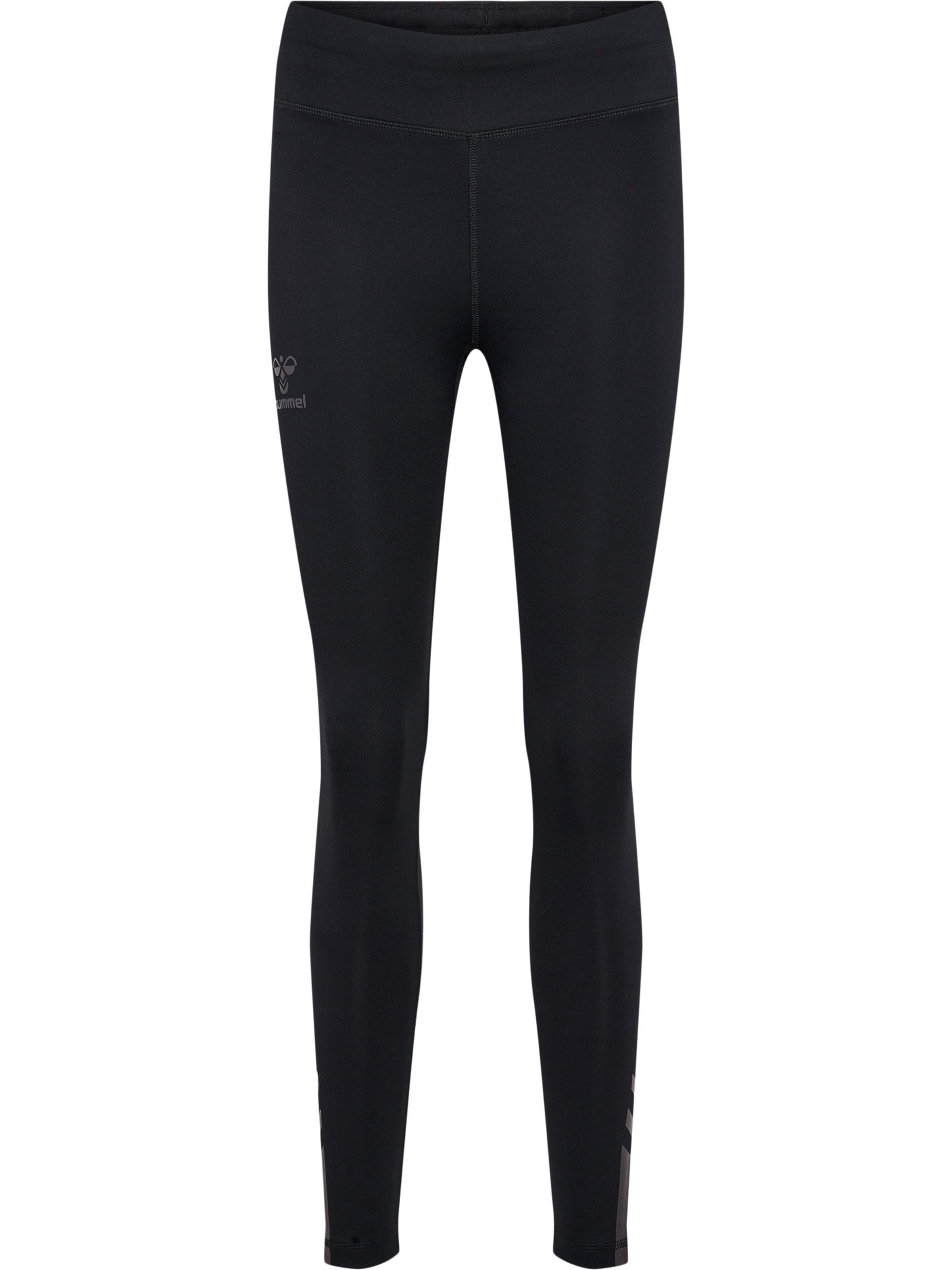 Hummel Skinny Sports trousers in Black: front