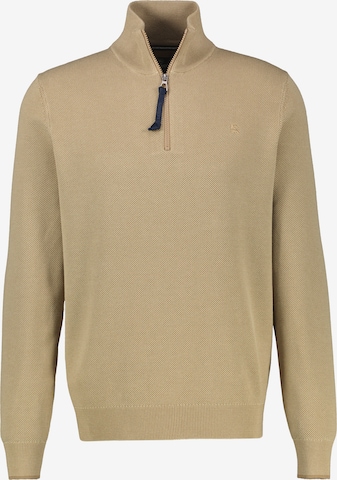 Sweat-shirt LERROS en beige : devant