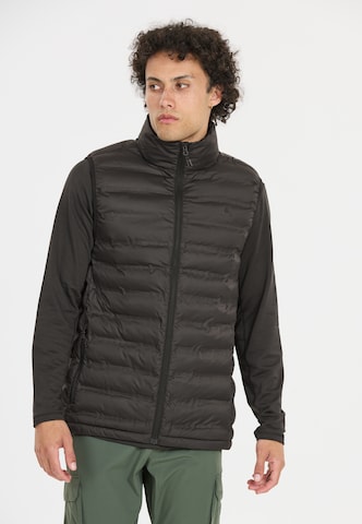 Whistler Vest 'Froze' in Black: front