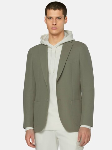 Boggi Milano Regular Fit Sakko in Grün: Vorderseite
