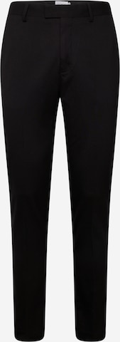 regular Pantaloni con pieghe di TOPMAN in nero: frontale