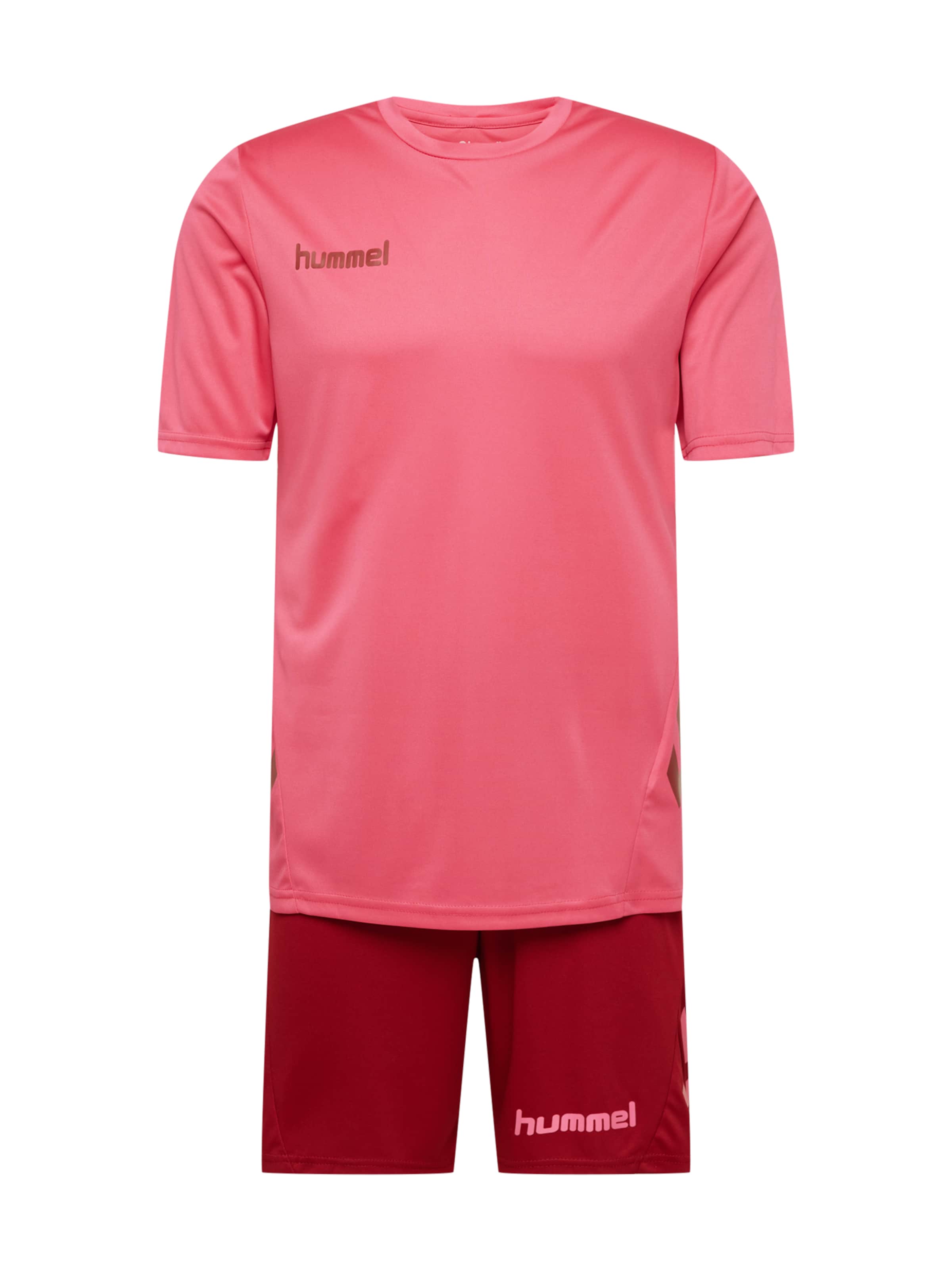 Hummel Trainingspak in Roze: voorkant