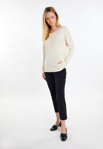 usha BLACK LABEL Pullover 'Nowles' in Beige