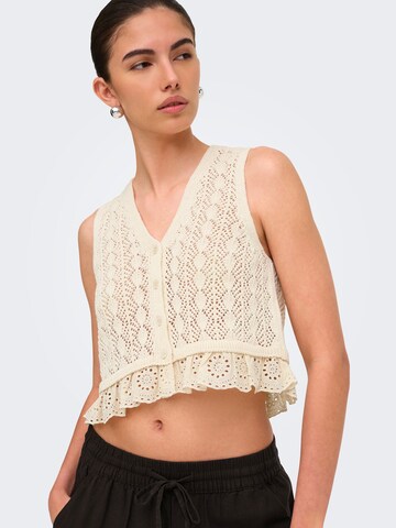 Gilet in maglia 'JDYSofie' di JDY in beige