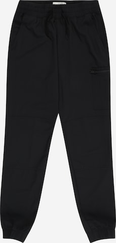 Abercrombie & Fitch - Tapered Calças em preto: frente