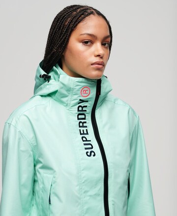 Veste mi-saison Superdry en vert